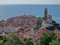 Piran: Blick von der Stadtmauer